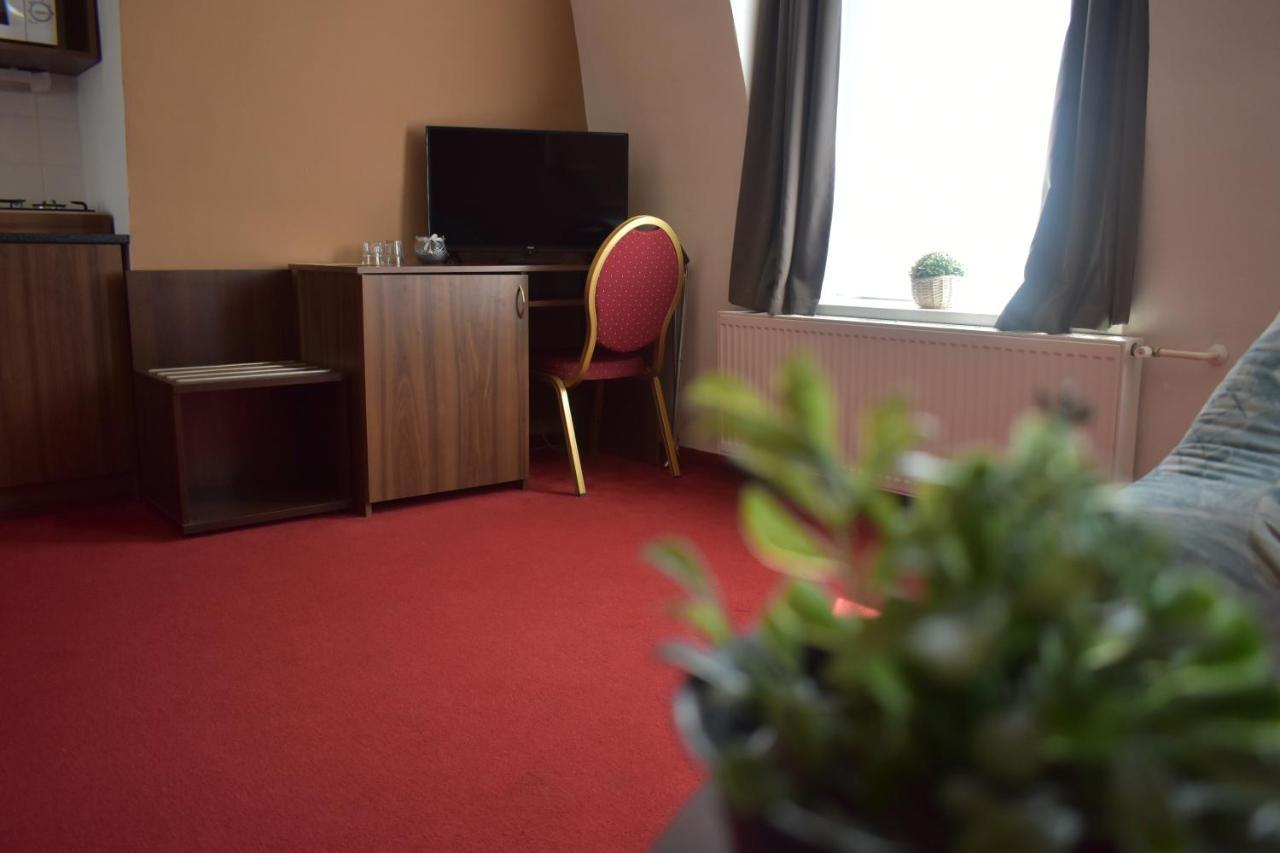 Hotel Cerny Orel Zatec Exteriör bild